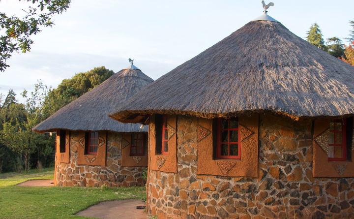 Rondavel at Malealea Lodge