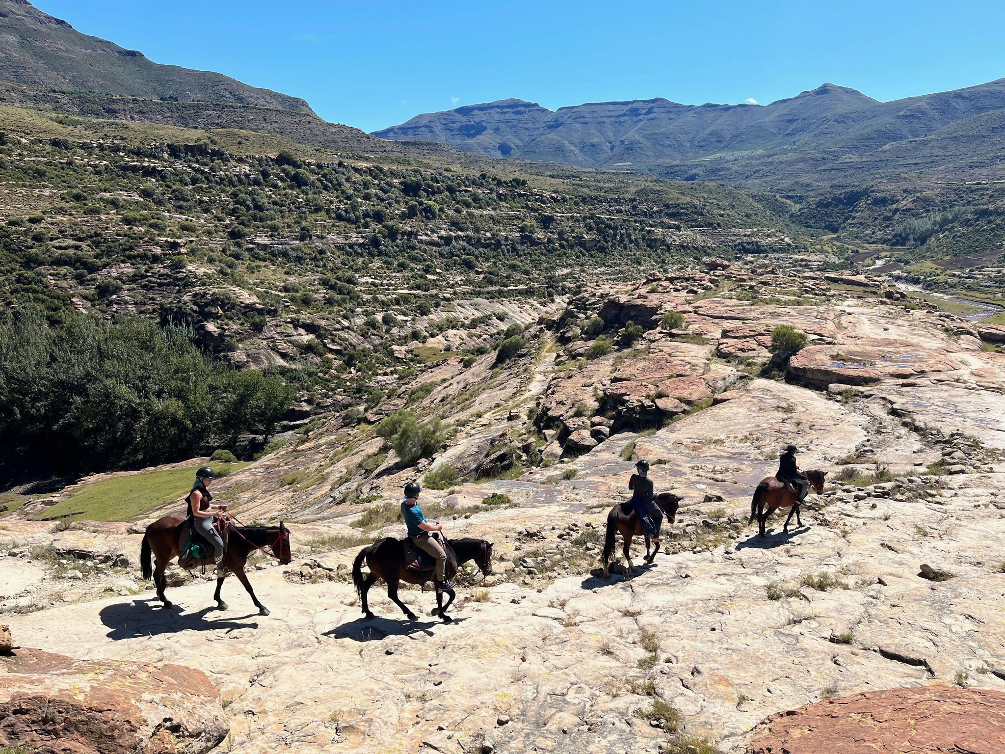 Pony Trekking in Lesotho