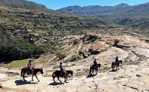 Pony Trekking in Lesotho