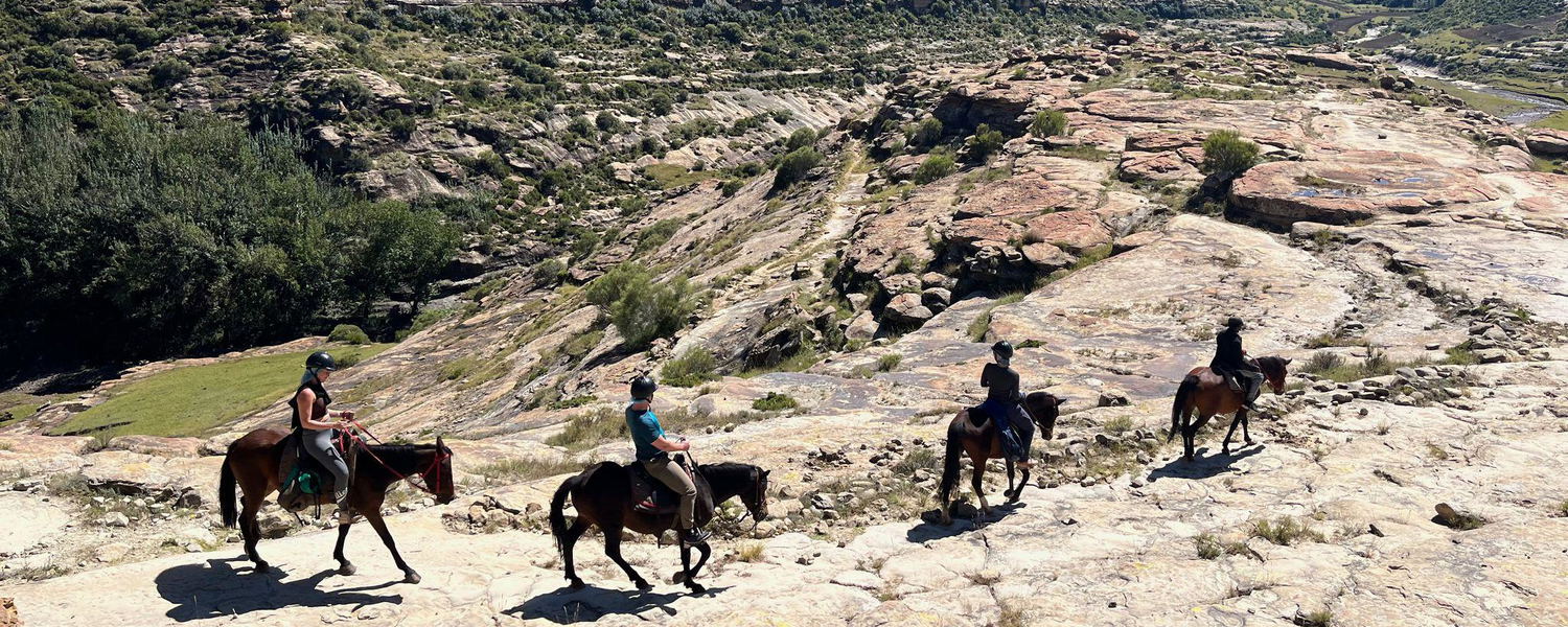 Pony Trekking in Lesotho