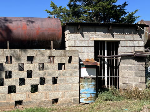 The Beehive outside the generator room