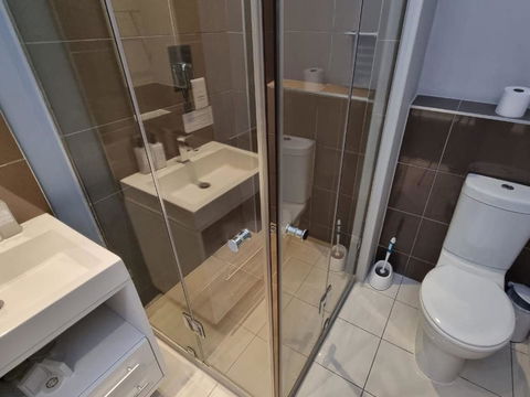 Our dedicated housekeeping staff ensures that every room is thoroughly cleaned and ready for your stay, offering a hassle-free check-in experience at Hermanus Luxury Accommodation by The DCC Hotel Group.