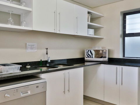 Our rooms are fully self-catering, equipped with all the essential appliances to make your stay convenient and comfortable at Hermanus Luxury Accommodation by The DCC Hotel Group.