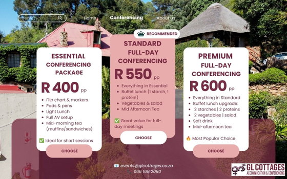 conference venue with accommodation in Johannesburg