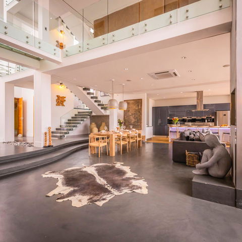 Explore the rooms and spaces