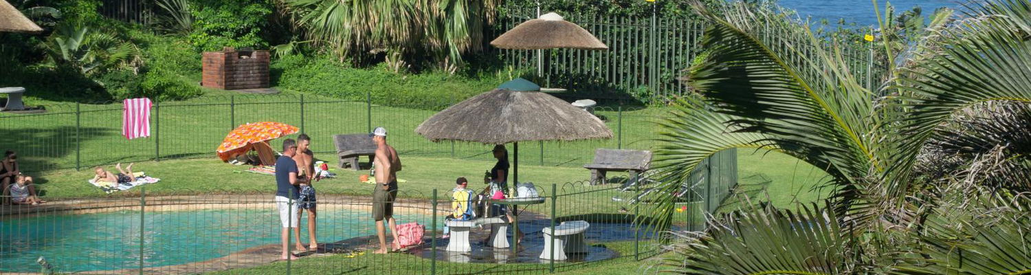 Communal pool and garden