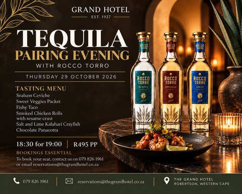 Tequila Pairing Evening with Rocco Torro