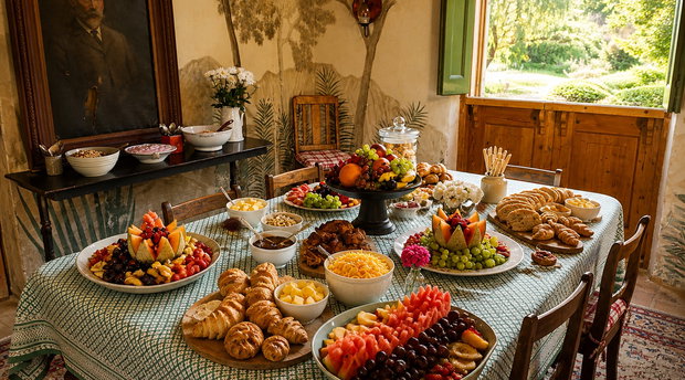 catering at dHoek Guesthouse Barydale.