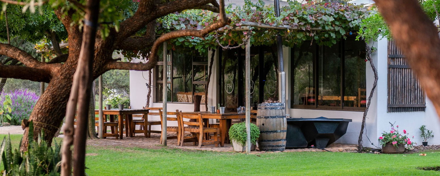 Group accommodation with hot tub in between McGregor and Robertson