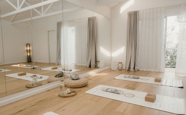 The Studio for yoga or workshops The Studio for yoga or workshops