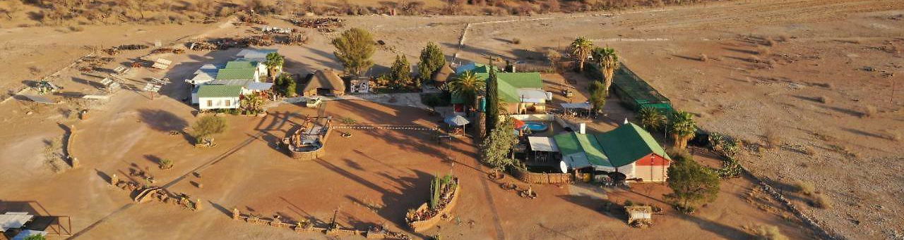 Remote farm escape in Erongo landscapes