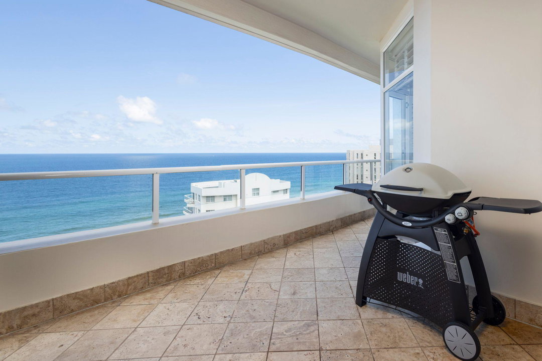 Balcony BBQ Facility