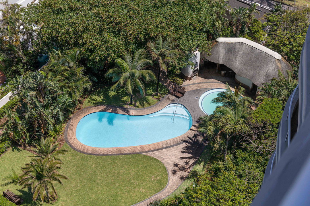 Communal pool and garden