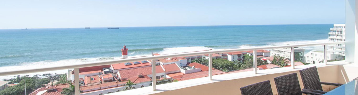 Balcony dining area