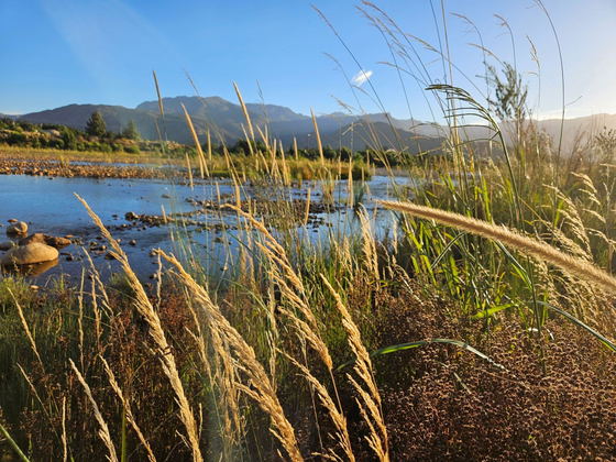 Smalblaar River (walking distance away)