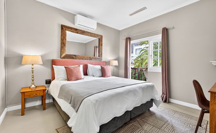 Room 3: King with semi private terrace