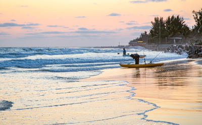 Romantic beach setting at Vista Do Mar, Inhambane Romantic beach setting at Vista Do Mar, Inhambane