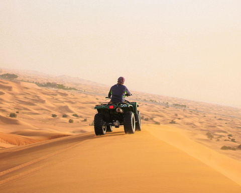 Quad biking and sandboarding