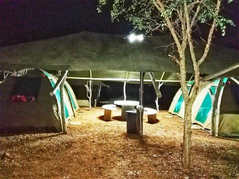 Tents for Students (4 tents per group accommodation 2 per tent)