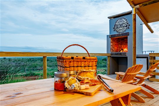 Arrange for a Braai Basket conveniently packed for you