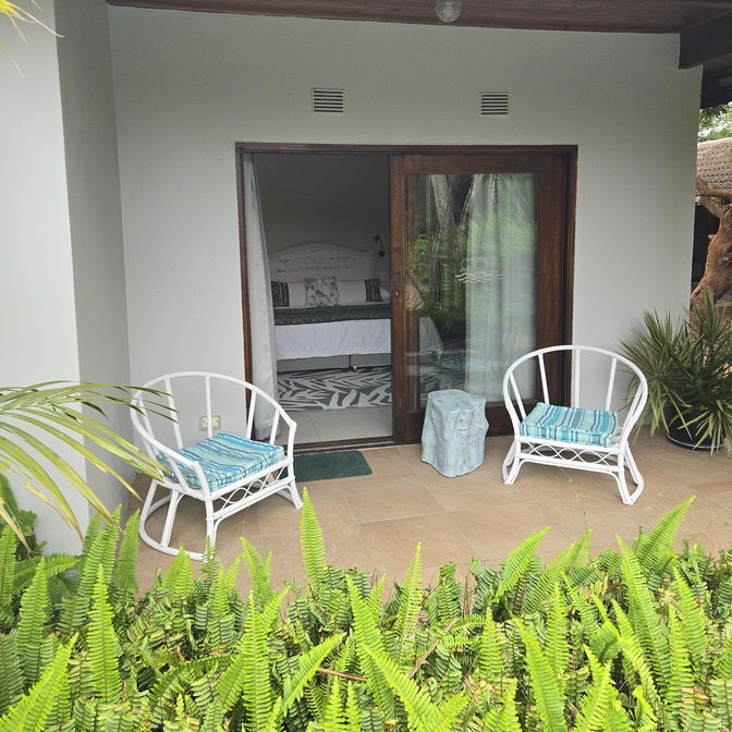 Deluxe Unite Outside Stoep