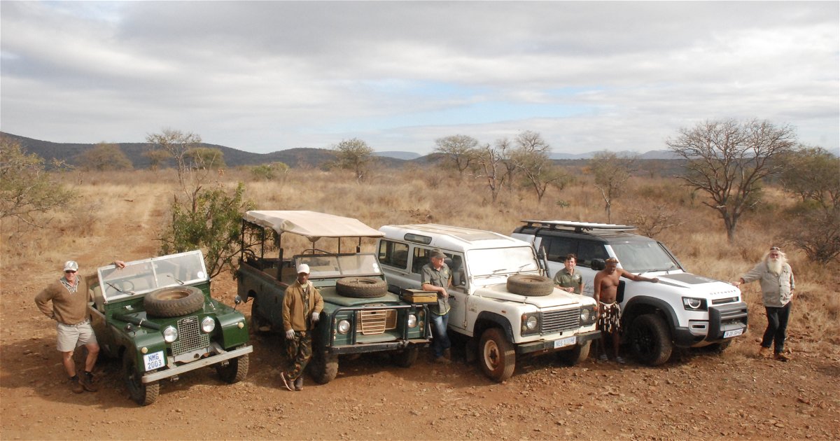 A TRIBUTE TO TWO GREAT CONSERVATION CHARACTERS AND A LAND ROVER - White ...