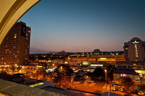 Stunning Balcony Evening View, 506 Lighthouse Mall