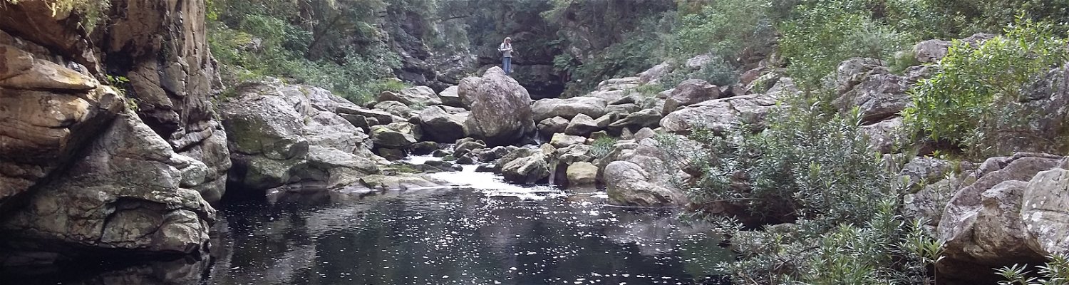 Drupkelders, forest hike, swimming pools in the mountain, nature walks