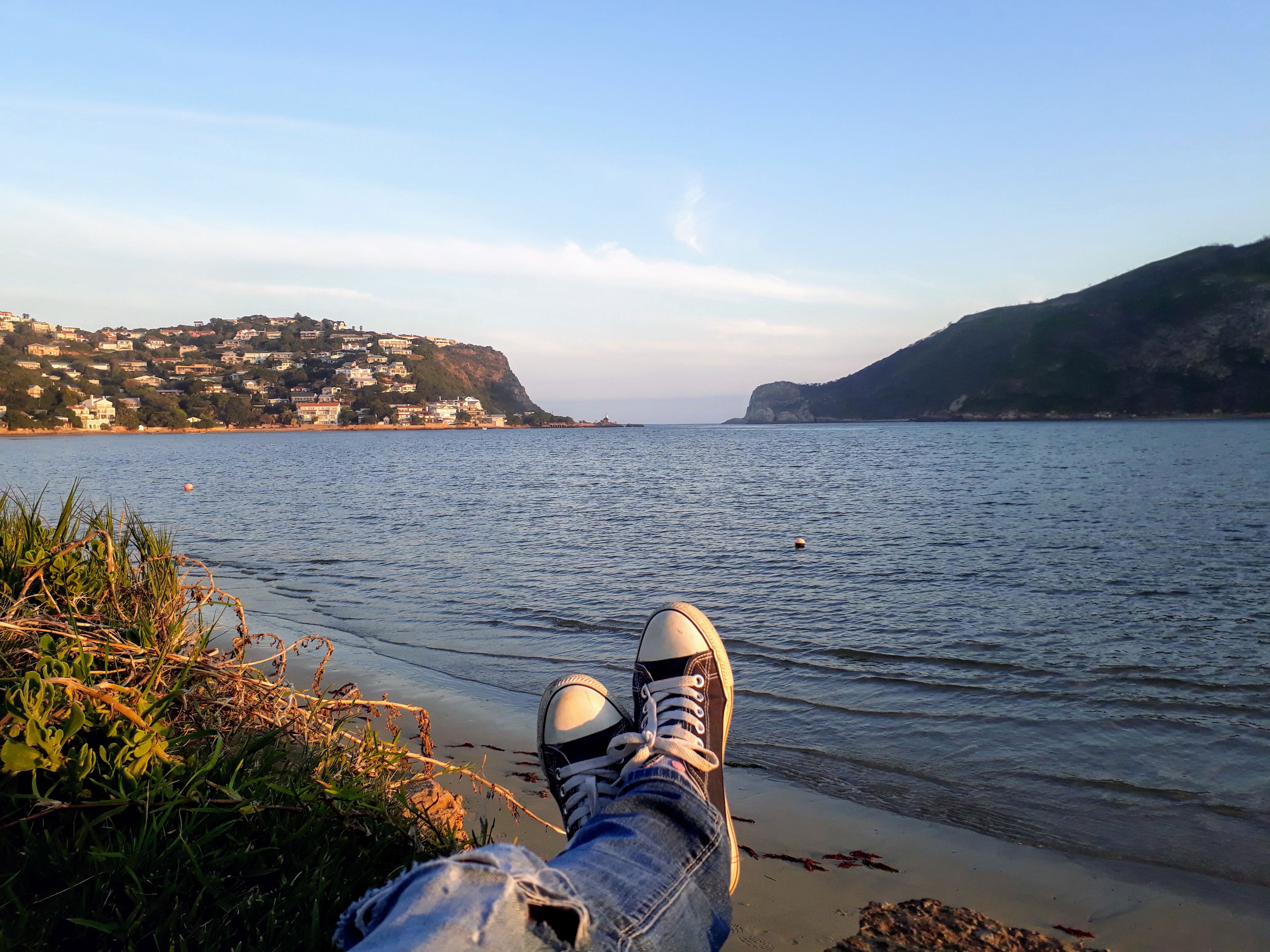 Knysna lagoon, The Heads, lagoon beach