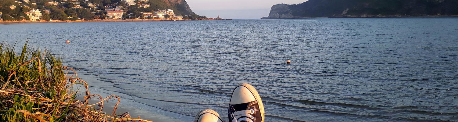 Knysna lagoon, The Heads, lagoon beach