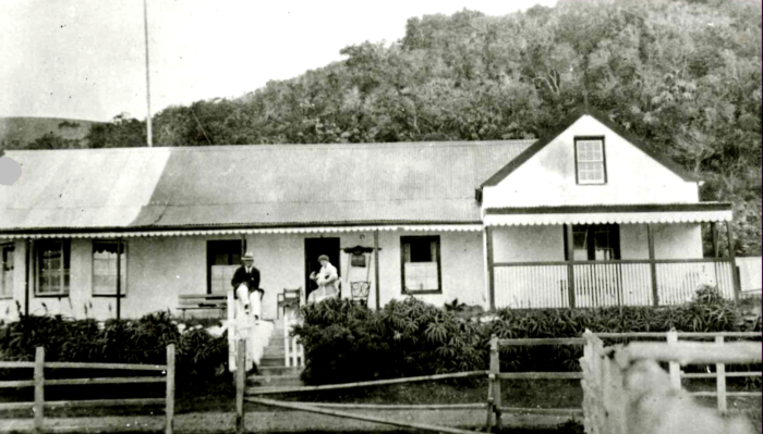 Knysna history, historical house, built in 1901, original yellowwood floors, back in the days, early days in Knysna
