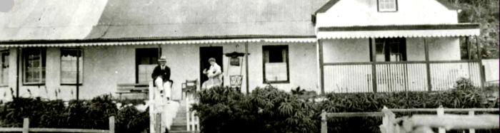 Knysna history, historical house, built in 1901, original yellowwood floors, back in the days, early days in Knysna
