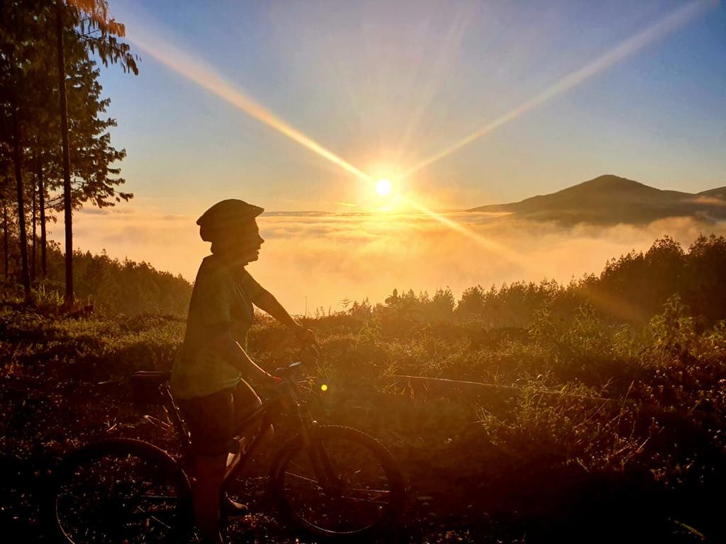 Enjoy beautiful views on our local trails