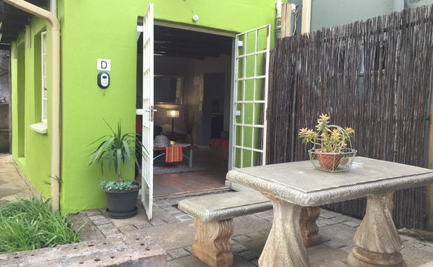 Self Catering Apartment Braai area Self Catering Apartment Braai area