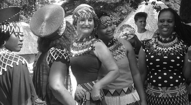Lidiko Lodge Team immersed in the native Zulu Culture and it's ingrained customs
