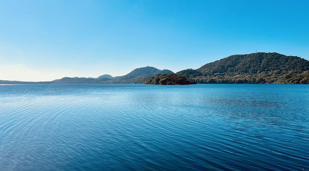 views across Bhangazi Lake near Cape Vidal in the iSimangaliso Park, UNESCO world Heritage
