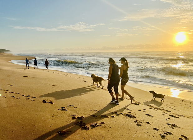 The unspoilt beaches of St Lucia, perfect for a sunrise walk along the warm Indian Ocean The unspoilt beaches of St Lucia, perfect for a sunrise walk along the warm Indian Ocean