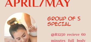 5 people massage special
