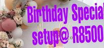 Birthday Setup Special