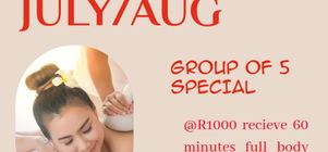 5 people massage special