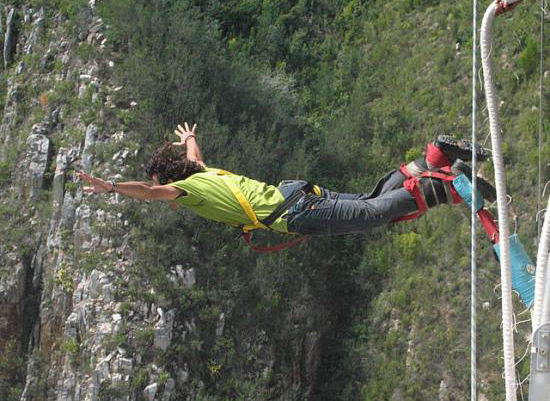 Bungy Jumping Tsitsikamma