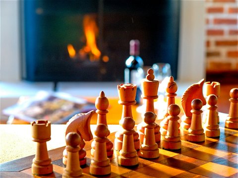 Enjoy Chess in our Main Lounge