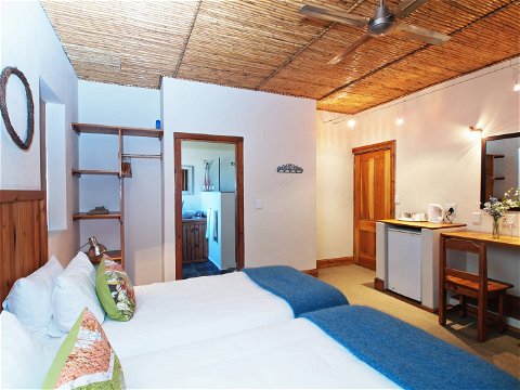 Twin Room Bedroom | Storms River Tsitsikamma Accommodation