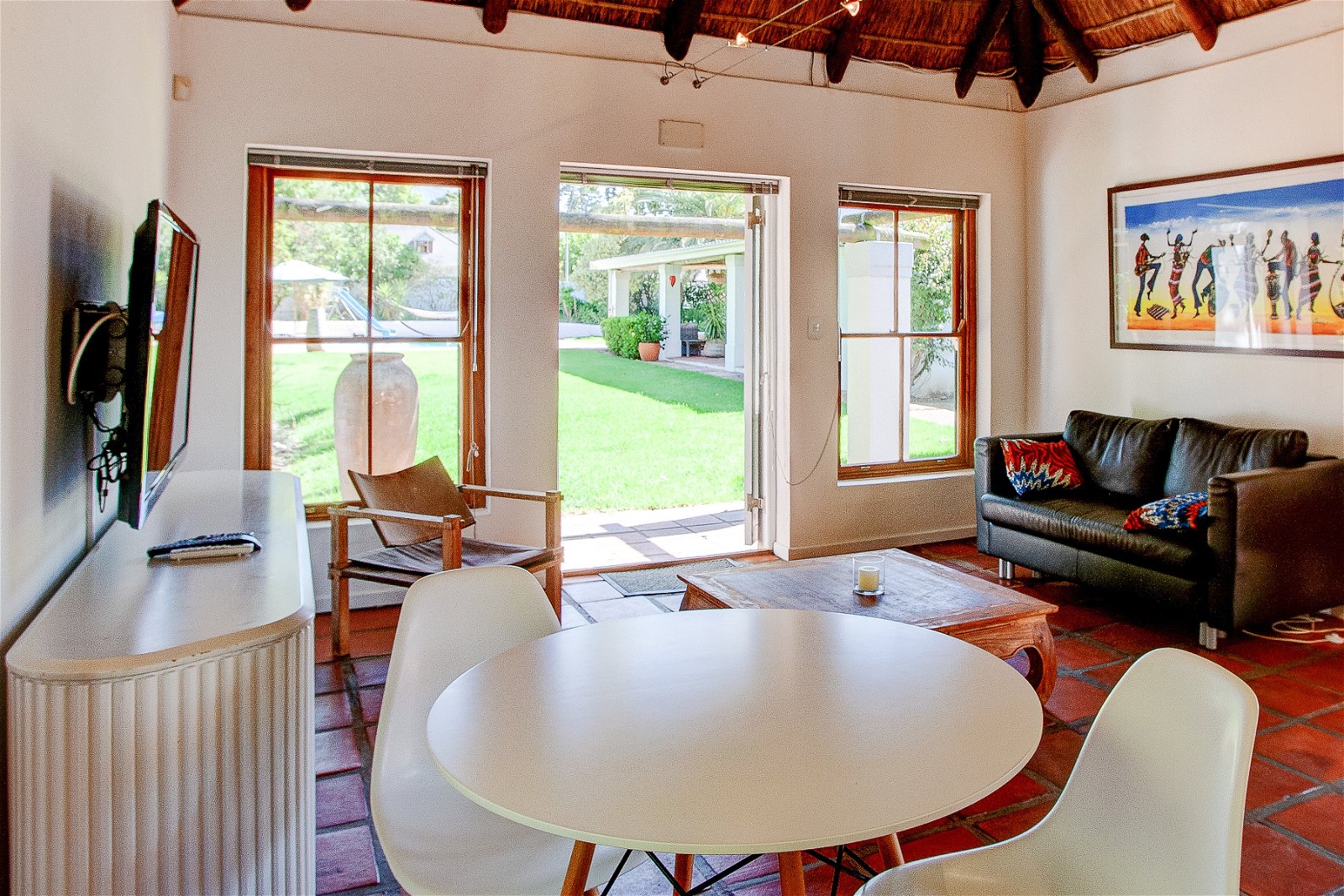 cottage, patio, pool, helderberg