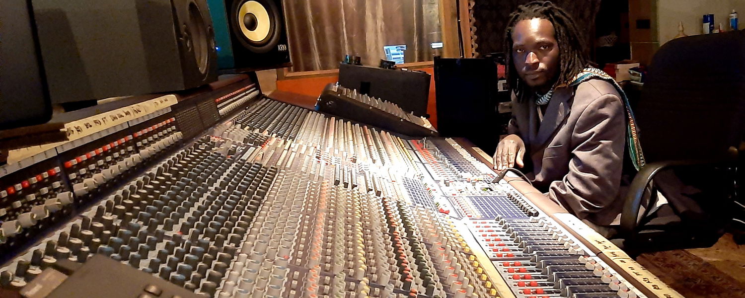 Control Room 48 ch Midas automated analog console