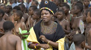 Queen of the Tembe people of Maputaland