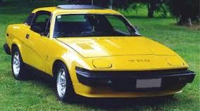 Ken Phillips yellow Triumph Ken Phillips yellow Triumph