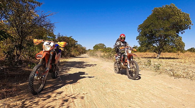 Enduro Motorbike safari in Zambia