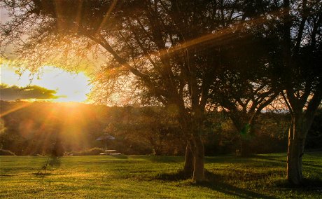 Walking at Spionkop lodge