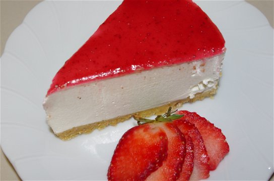 Strawberry Cheesecake from our Kitchen